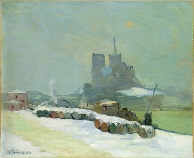 Vue de Notre-Dame, 1894 - Albert Charles Lebourg